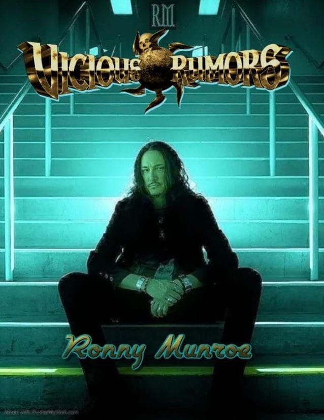 Sänger Ronny Munroe von Vicious Rumors