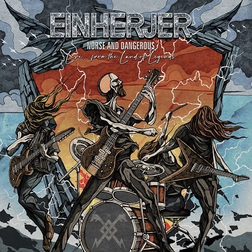 Einherjer Norse And Dangerous (Live... from the Land of Legends) Coverartwork