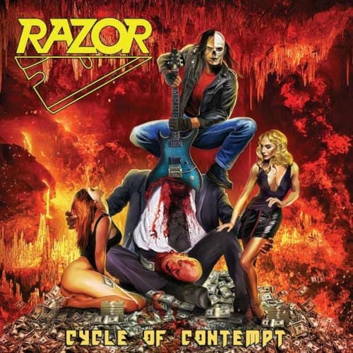 Das Cover von "Cycle Of Contempt" von Razor