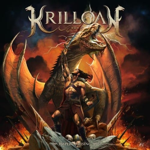 Cover Artwork des Albums Emperor Rising der Band Krilloan