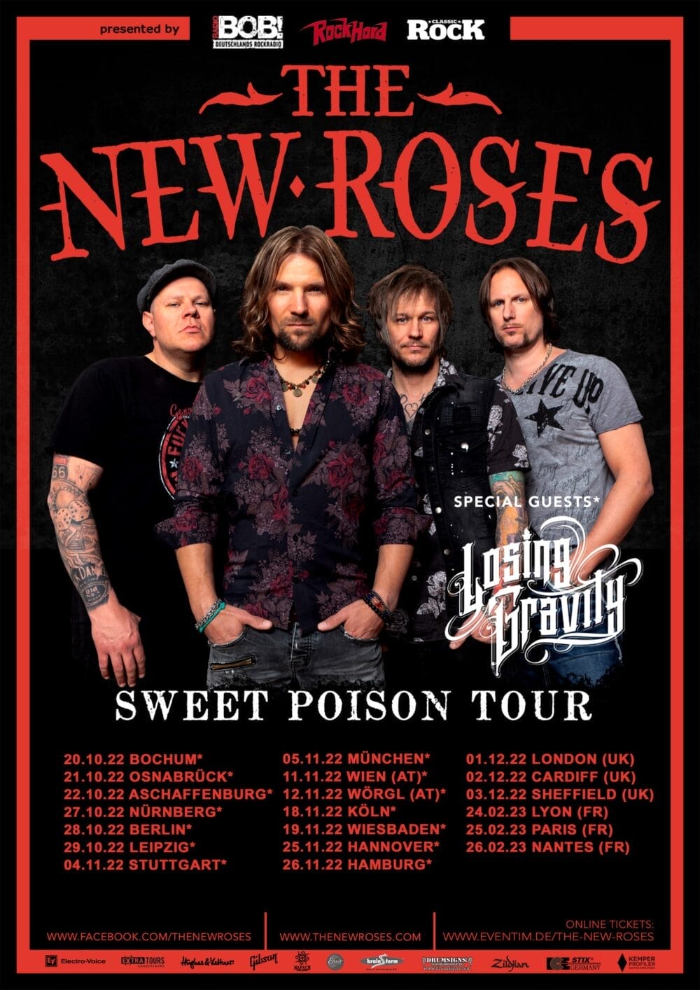 The New Roses Sweet Poison Tour 2022