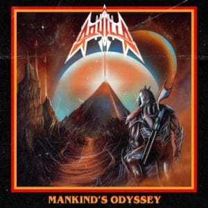 Das Cover von "Mankind's Odyssey" von Aquilla