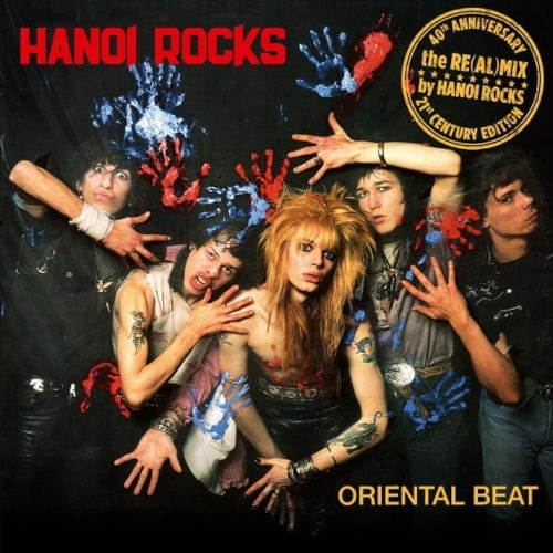 Das Cover von "Oriental Beat" von Hanoi Rocks.