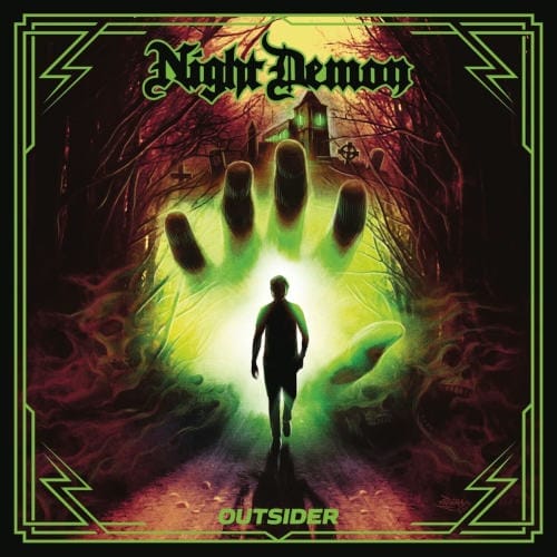 Das Cover von "Outsider" von Night Demon.