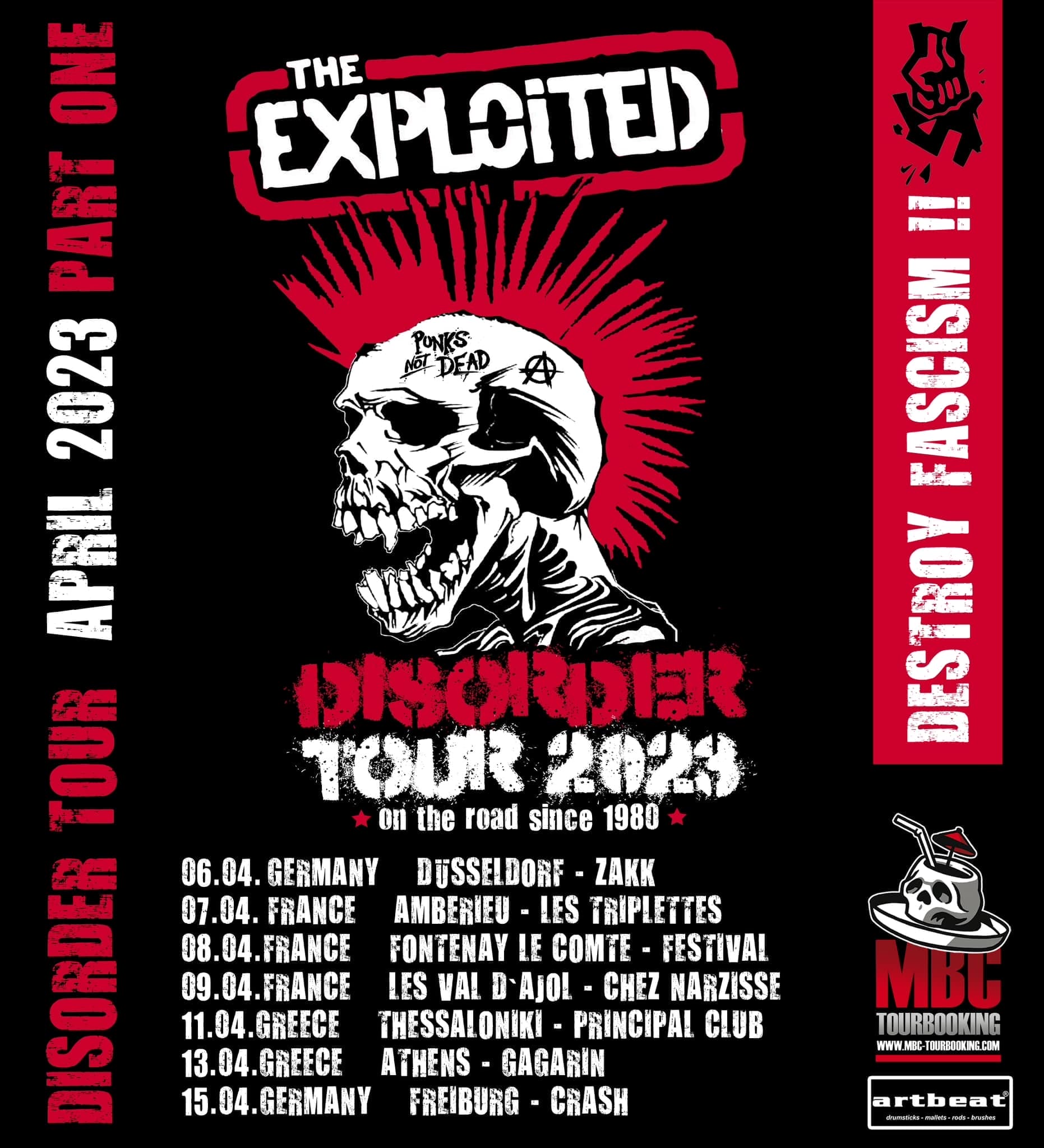 Exploited Disorder Tour 2023 Part One