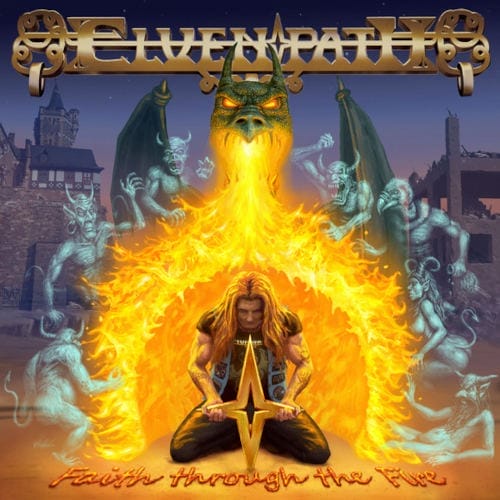 Das Cover von "Faith Through The Fire" von Elvenpath