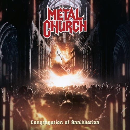 Das Cover von "Congregation Of Annihilation" von Metal Church.