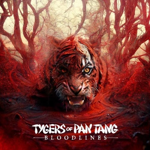 Das Cover von "Bloodlines" von Tygers Of Pan Tang.