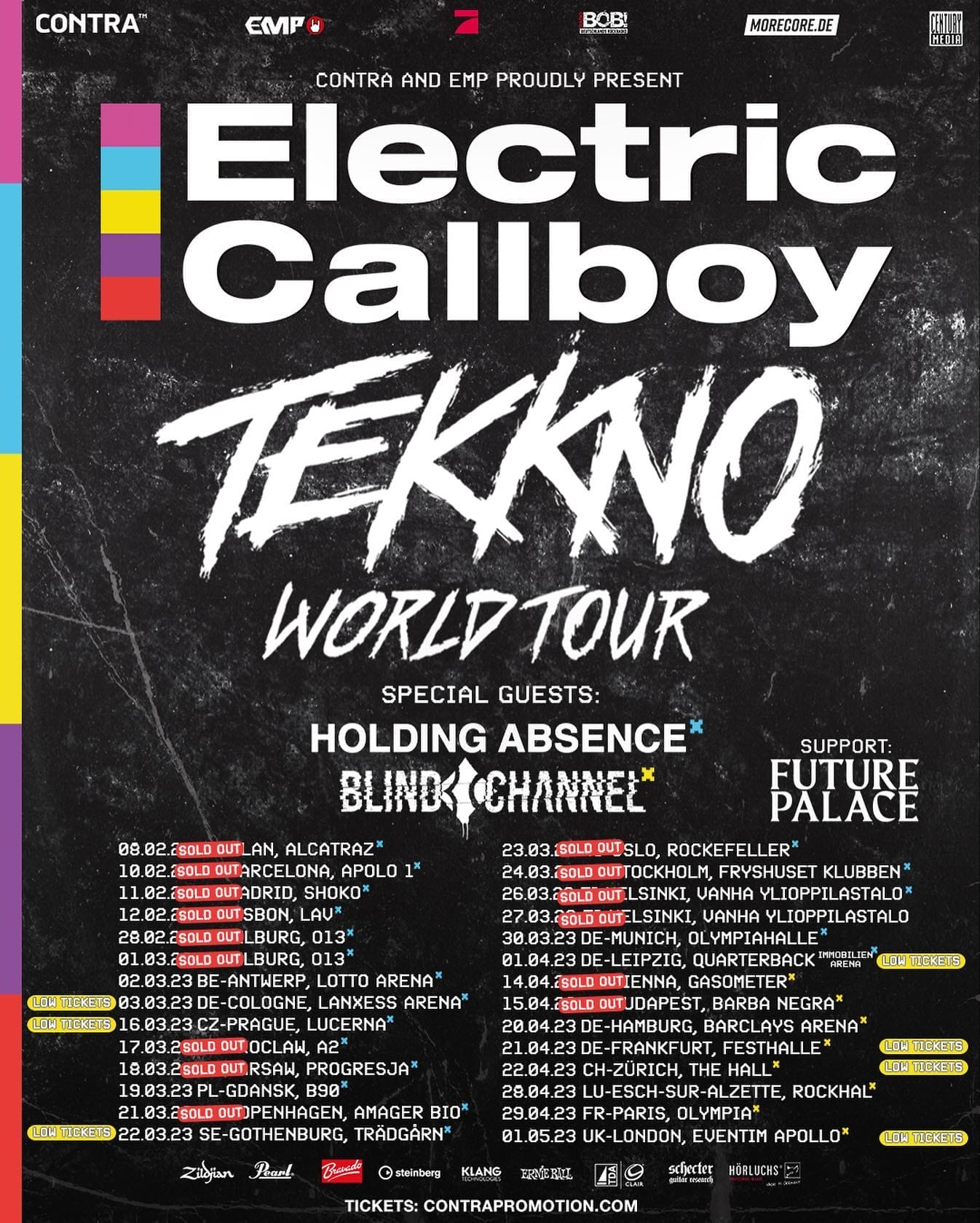 Electric Callboy Tour 2023