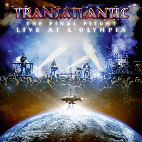 Das Cover von Transatlantics Live-Set "The Final Flight Live At L'Olympia"