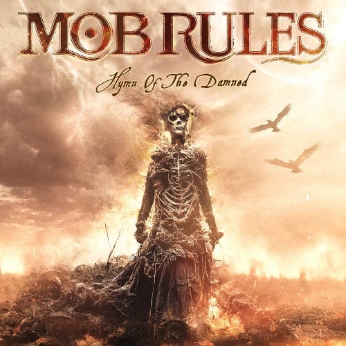 Das Cover von "Hymn Of The Damned" von Mob Rules.