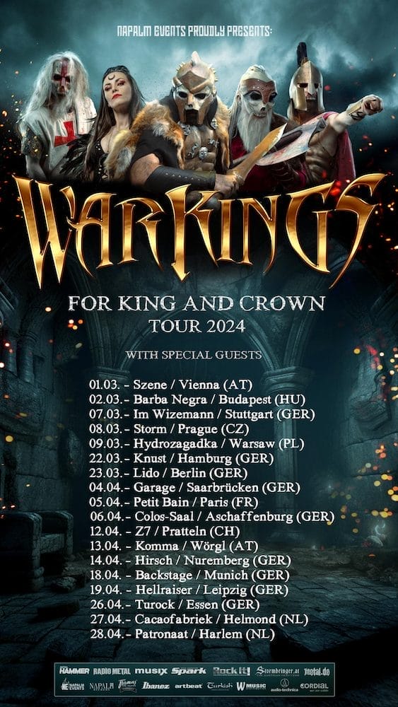 Warkings Tour 2024 Banner