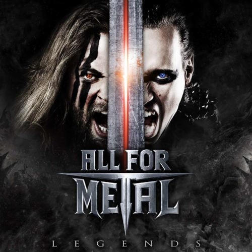Das Cover von "Legends" von All For Metal