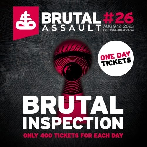 Brutal Assault 2023 Day tickets