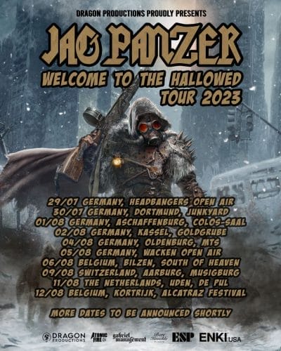 Jag Panzer - The Hallowed Tour 2023