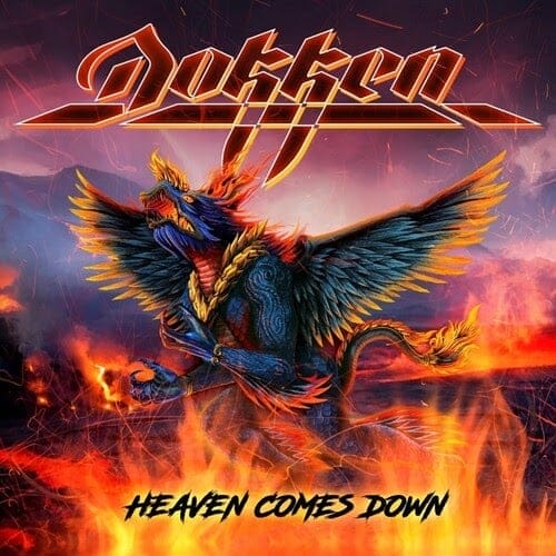 Das Cover von "Heaven Comes Down" von Dokken.