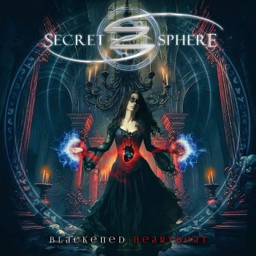 Das Cover von "Blackened Heartbeat" von Secret Sphere