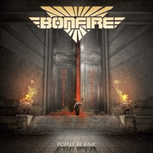 Das Cover von "Point Blank MMXXIII" von Bonfire