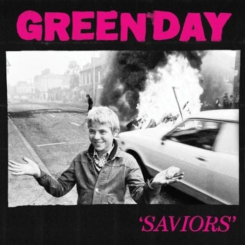 Das Cover von "Saviors" von Green Day