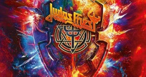 Das Cover von "Invincible Shield" von Judas Priest.