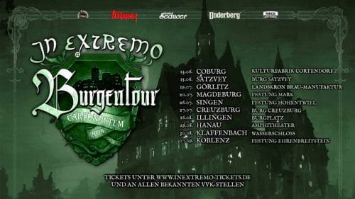 Burgen-Tour von In Extremo 2024