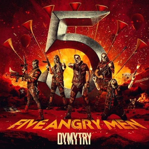 Das Cover von "Five Angry Men" von Dymytry