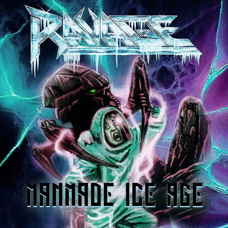 Das Cover von "Manmade Ice Age" von Ravage