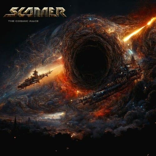 Album Artwork von The Cosmic Race von der Band Scanner