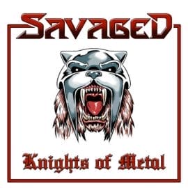 Das Cover von "Knights Of Metal" von Savaged