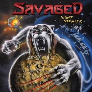 Das Cover von "Night Stealer" von Savaged.