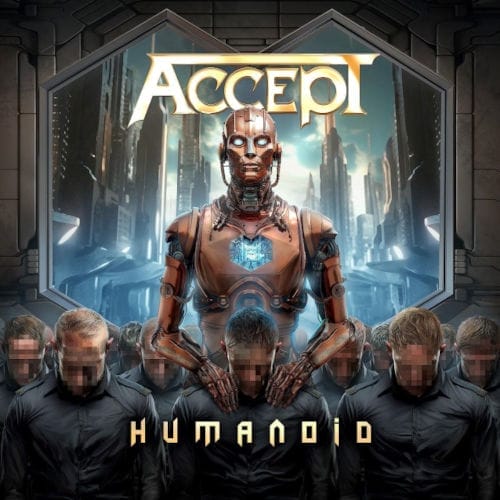 Das Cover von "Humanoid" von Accept