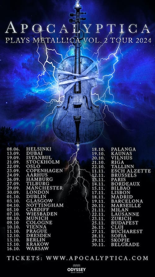 Apocalyptica Tour 2024