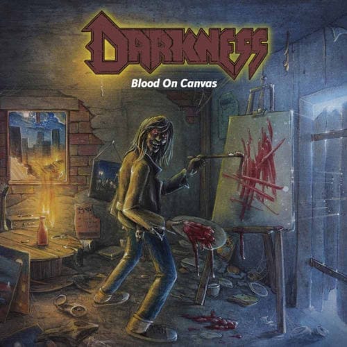 Das Cover von "Blood On Canvas" von Darkness
