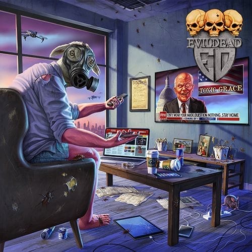 Das Cover von "Toxic Grace" von Evildead