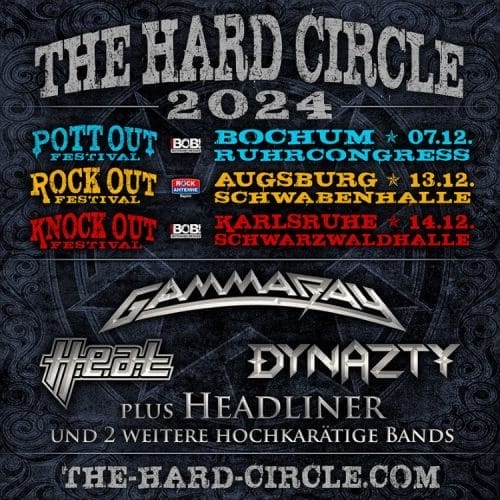 Festival Flyer zu The Hard Circle Pott Out Rock Out und Knock Out Festival 2024
