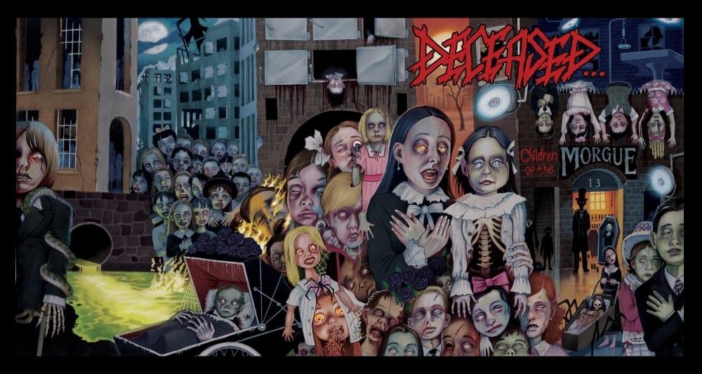 Cover Artwork des Albums Children Of The Morgue der Band Deceased