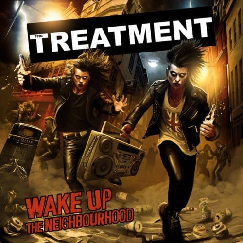 Cover Artwork des Albums Let's Wake Up The Neighbourhood der Band The Treatment