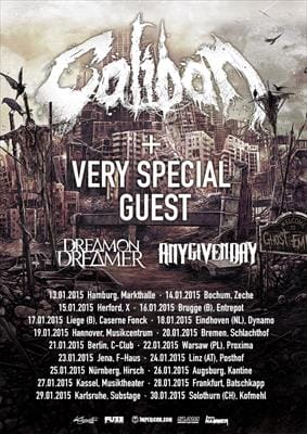 Caliban Tour 2015