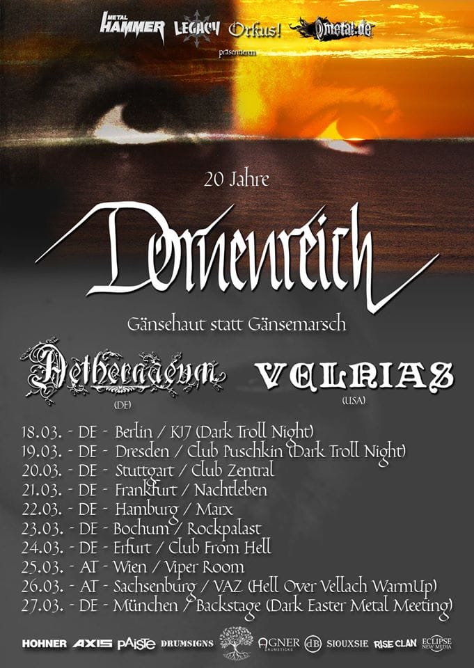Dornenreich Tour Flyer